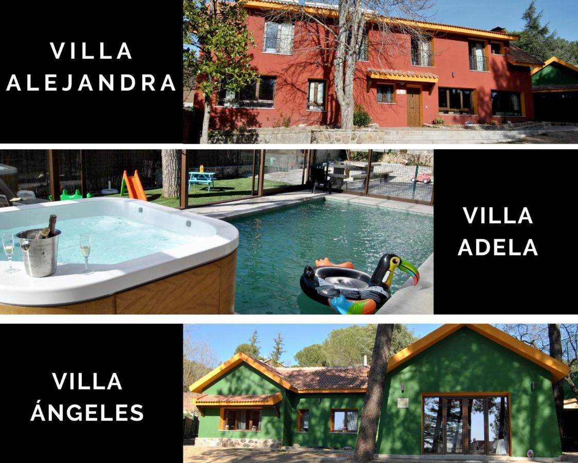 Complejo Casas Rurales Mansiones Y Villas Deluxe Collado Mediano Exterior photo